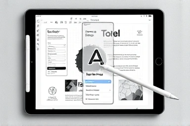 iPad Pro creative tool, fast design workflow, Apple Pencil Pro