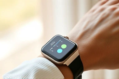 Apple Watch blood oxygen monitoring, health tracking, well-being.