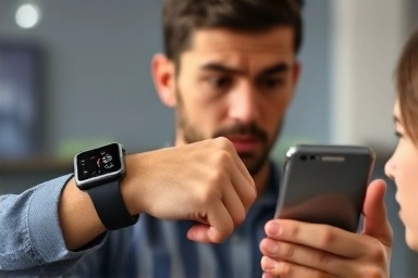 Frustrated user trying to connect Apple Watch to Galaxy phone