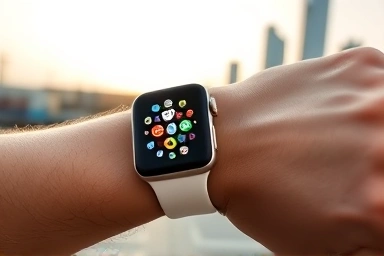 Apple Watch displaying apps, independent use, connectivity