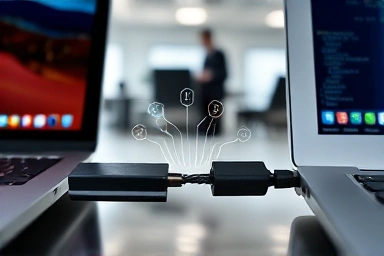 Seamless laptop data transfer connectivity, USB-C cable