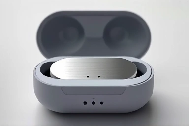 Galaxy Buds case with dust-proof sticker
