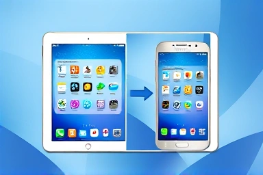 Samsung Smart Switch app interface for data transfer