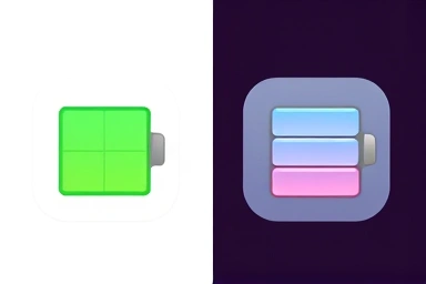 New vs. old iPhone battery icon comparison