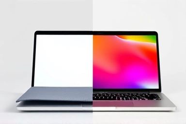 Laptop performance comparison: with vs. without keyboard cover.