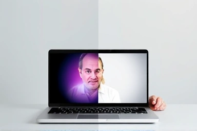 Laptop screen too dark vs. perfectly lit, user relief after fix.