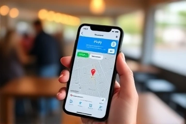 iPhone Find My app locating lost AirPods