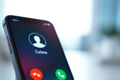 Smartphone call audio issue, distorted sound waves