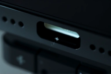 Smartphone charging port with dust