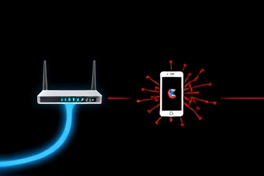 Symbolic representation of stable Wi-Fi connection