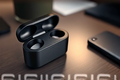 Galaxy Buds case with SmartTag 2 attached