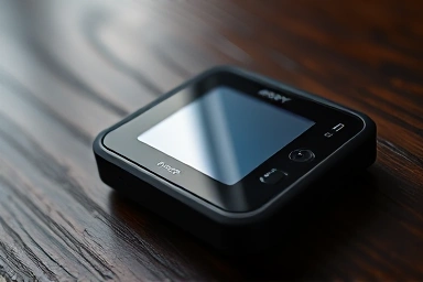 Modern Sony Walkman player showcasing premium design and audio quality.
