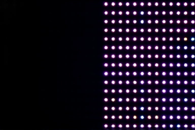 Pixel technology comparison: OLED vs Mini LED abstract