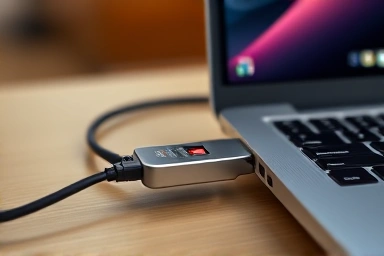 Modern UHS-II SD card reader boosting workflow efficiency