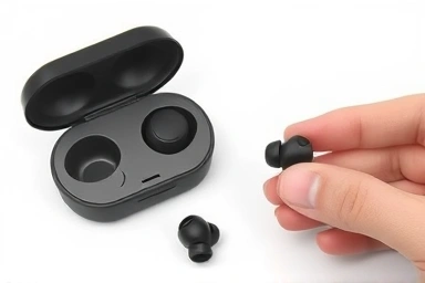 Replacement wireless earbud and case