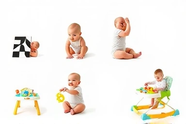 Baby developmental stages and interactive learning toys