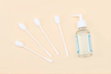 Safe baby ear and nose cleaning tools and saline solution