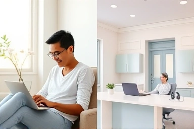 Online and offline birth registration options comparison.