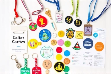 Variety of child safety ID tags for lost children