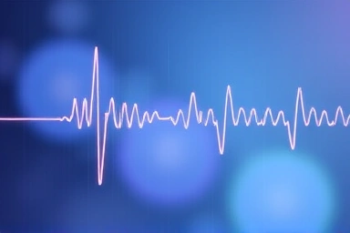 Abstract visual representation of pregnancy and PMS hormonal signals