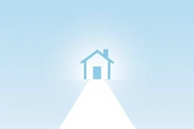 Symbolic pathway to family support and government assistance.