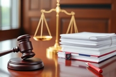 Korean judicial system, scales of justice, legal documents, law, fairness