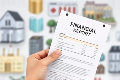 Close-up of financial expertise and diverse investments