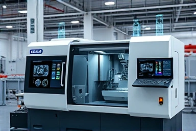 Future of manufacturing with advanced CNC technology.