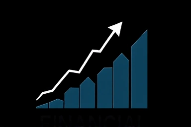 Abstract financial growth and expertise symbolism.