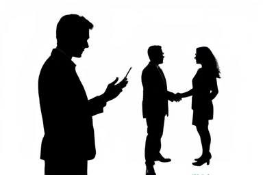 Preparing for an interview: crafting a speech and sealing a deal.