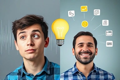 Transformation from confused listening to clear understanding.