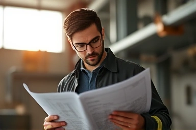 Aspiring fire safety professional studying regulations and opportunity.