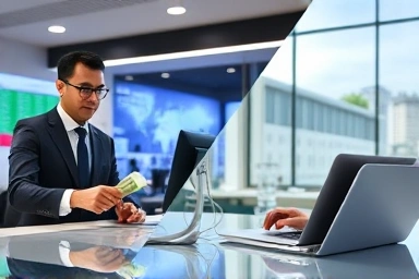 Roles in foreign exchange: bank teller and global market analyst.