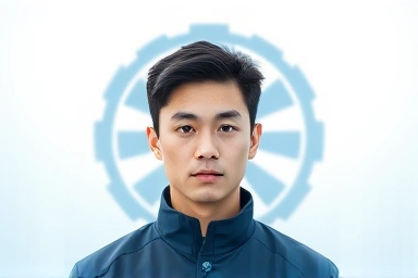 Determined young man preparing for KATUSA enlistment.