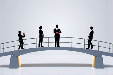 Symbolic bridge representing civil servant unity and support.