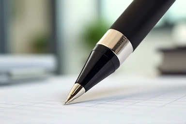 Pen writing, generating ideas, clear communication, structured thought