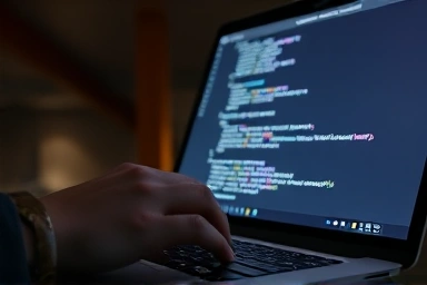 Focused coding session on complex algorithms and data structures.