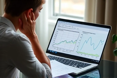 Person studying waste management license material