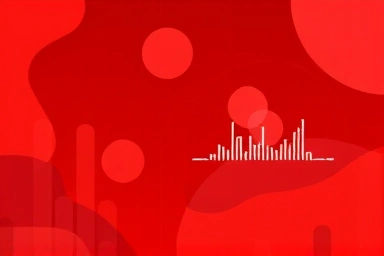 Abstract representation of declining red blood cells, symbolizing cat anemia.
