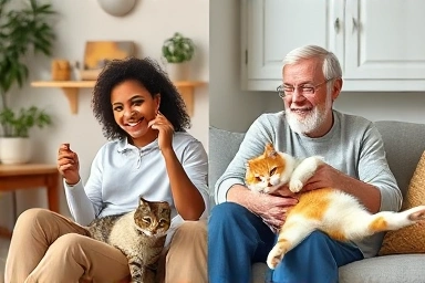 Matching cat personality to owner's lifestyle and activity level.