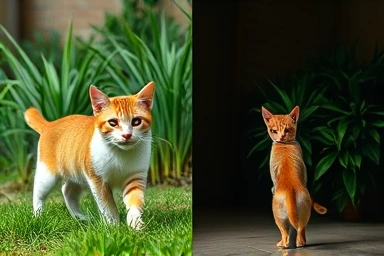 Safe plants for cats vs. dangerous houseplants for pets.