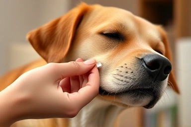 Dog anal gland care, safe home expression
