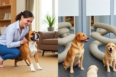 Dog training services: home visit vs. facility