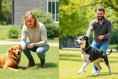Dog owner's journey from frustration to joy with their pet.