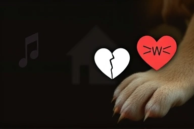 Visual cues for dog howling triggers: music, territory, anxiety, discomfort.