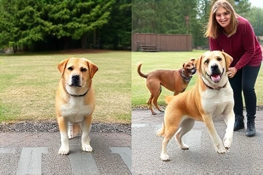 Dog potty training mistakes vs. positive reinforcement outcomes