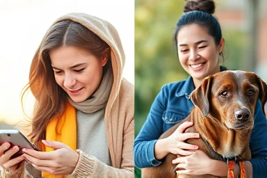 Pet owner worry to relief transition via registration update.