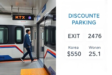 KTX train convenience and parking discounts.