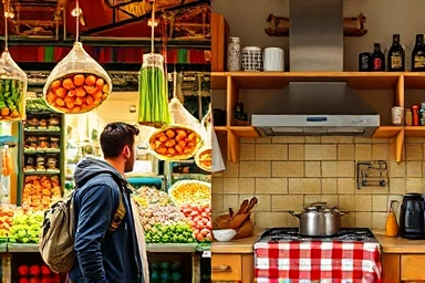 Budget travel in Europe: Eastern markets and self-catering.