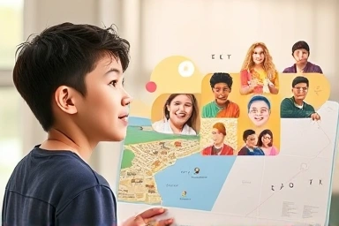 Young person contemplating travel opportunities and human connection.